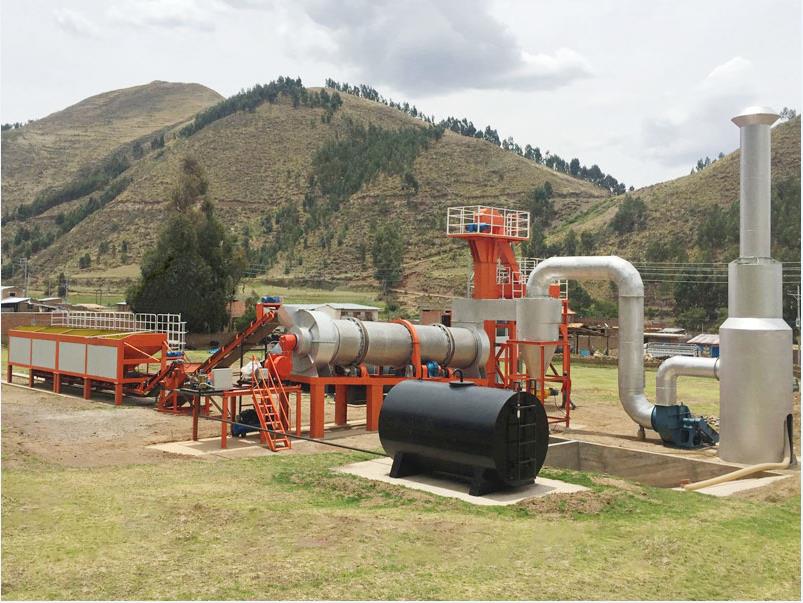 drum asphalt mixing plant